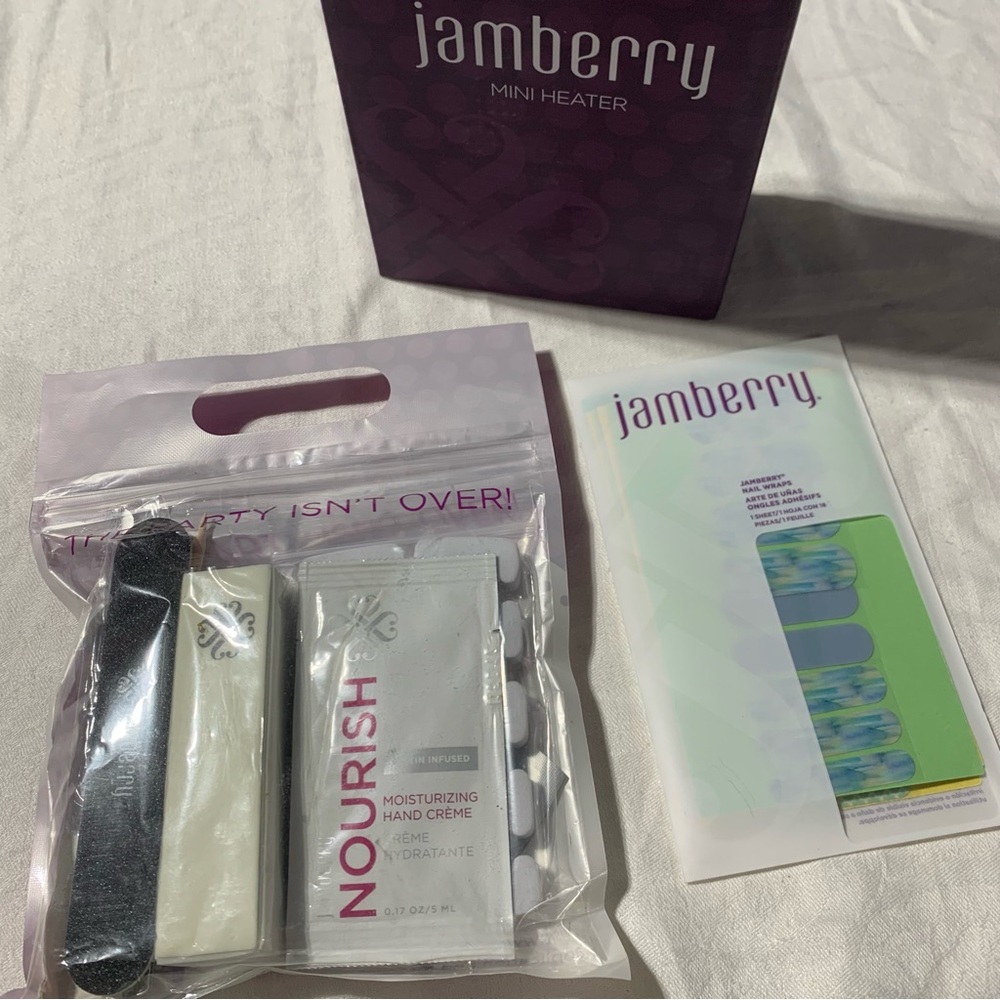 Jamberry Mixed Mani Nail Set, All New, Heater, Assortment of Nail Wraps